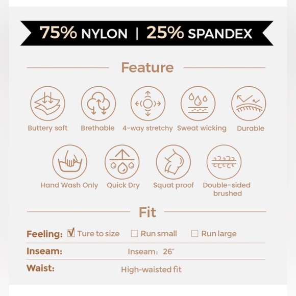 NEW High Waisted Butter Soft Leggings - Picture 10 of 16